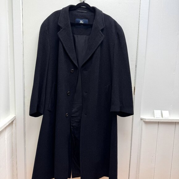 MEN'S BURBERRY CASHMERE COAT - Picture 1 of 6